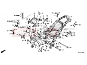 F-40 FRAME HOUSING - Honda CTX700DE CTX700 Dual Cluth ABS 2014