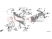 F-42 RADIATOR - Honda CTX700DE CTX700 Dual Cluth ABS 2014