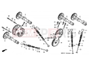 E-3 CAMSHAFT / VALVE - Honda VFR800FIY INTERCEPTOR 2000
