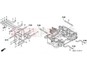 E-16-1 THROTTLE HOUSING (PIPING) - Honda VFR800FIY INTERCEPTOR 2000