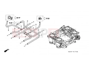 HONDA VFR800A2 INTERCEPTOR ABS 2002 E-17-1 THROTTLE HOUSING (PIPING)