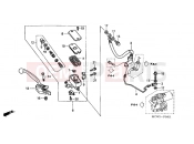 HONDA VFR800A2 INTERCEPTOR ABS 2002 F-4-1 FRONT MASTER CYLINDER (VFR800A)