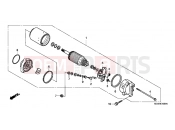 HONDA VFR800A3 INTERCEPTOR ABS 2003 E-10 STARTER ENGINE