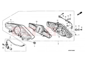 HONDA VFR800A3 INTERCEPTOR ABS 2003 F-2 METER
