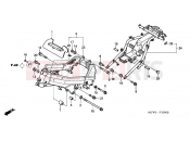 HONDA VFR800A3 INTERCEPTOR ABS 2003 F-33 ​​FRAME HOUSING