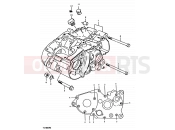 SUZUKI TS100ER X (1999) 2 - CRANKCASE