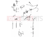 SUZUKI TS125ER T (1996) 45 - WIRING HARNESS