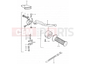 SUZUKI TS125ER T (1996) 68 - RIGHT HANDLE SWITCH
