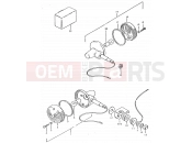 SUZUKI TS125ER X (1999) 35 - TURN SIGNAL LAMP (E26)