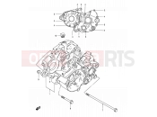 SUZUKI TS125ER Z (1982) 2 - CRANKCASE