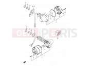 SUZUKI TS125ER Z (1982) 28 - TURN SIGNAL LAMP (E21)