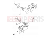 SUZUKI TS125ER L (1990) 25 - TURN SIGNAL LAMP (E02, E04, E15, E17)