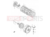 SUZUKI TS125ER R (1994) 9 - CLUTCH