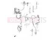 SUZUKI TS125ER R (1994) 33B - WIRING HARNESS (MODEL R P31)