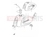 SUZUKI TS125ERC R (1994) 40 - FUEL TANK