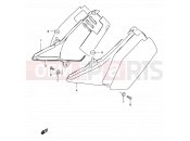 SUZUKI TS125ERC R (1994) 44B - FRAME COVER (MODEL R P31)