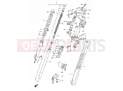 SUZUKI TS125ERC R (1994) 55 - FRONT FORK