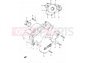 3 - CRANKCASE COVER - Suzuki TS125X / TS125XU G (1986)