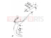 7 - MUFFLER - Suzuki TS125X / TS125XU G (1986)