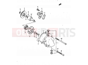 9 - WATER PUMP - Suzuki TS125X / TS125XU G (1986)