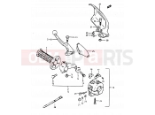 49 - LEFT HANDLE SWITCH - Suzuki TS125X / TS125XU G (1986)