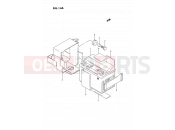 14A - BATTERY (MODEL N,MODEL P/R E24) - Suzuki TS185ER K (1989)