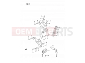 37 - STEERING STEM - Suzuki TS185ER K (1989)