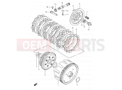 9 - CLUTCH - Suzuki TS185ERC V (1997)