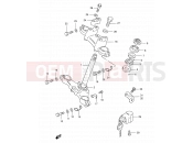36B - STEERING STEM (MODEL K1 E71) - Suzuki TS185ERC V (1997)