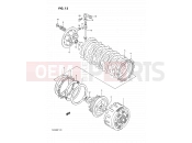 SUZUKI TS200R P (1993) (E04,E24) 13 - CLUTCH