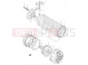 SUZUKI TS200R M (1991) (E03,E28,E33) 13 - CLUTCH