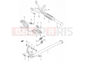 SUZUKI TS200R M (1991) (E03,E28,E33) 26 - STAND
