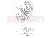 SUZUKI TS200R M (1991) (E03,E28,E33) 37 - FRONT WHEEL