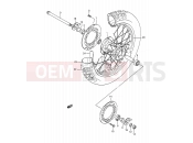 SUZUKI TS200R M (1991) (E03,E28,E33) 47 - REAR WHEEL