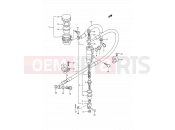 SUZUKI TS200R M (1991) (E03,E28,E33) 49 - REAR MASTER CYLINDER
