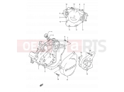 4 - CRANKCASE COVER - Suzuki TS200R P (1993) (E03,E28,E33)