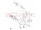 11 - WATER PUMP - Suzuki TS200R P (1993) (E03,E28,E33)
