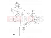 28 - FUEL TANK - Suzuki TS200R P (1993) (E03,E28,E33)