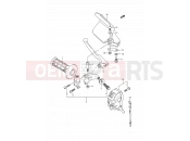 40 - LEFT HANDLE SWITCH - Suzuki TS200R P (1993) (E03,E28,E33)