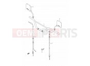 38 - HANDLEBAR - Suzuki TS200R P (1993) (E03,E28,E33)