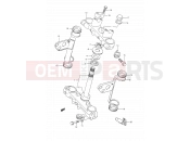 34 - STEERING STEM - Suzuki TS200R P (1993) (E03,E28,E33)