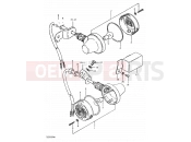 SUZUKI TS250ER N (1992) 26 - TURN SIGNAL LAMP (E04, E21)