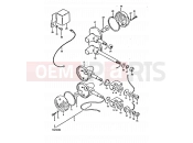 SUZUKI TS250ER T (1996) 27 - TURN SIGNAL LAMP (E22)