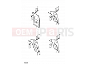SUZUKI TS250ER T (1996) 67 - MUD FLAP