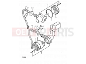 SUZUKI TS250ER X (1999) 24 - TURN SIGNAL LAMP (E02)