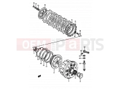 SUZUKI TS250X E (1984) 15 - CLUTCH