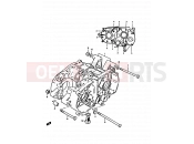SUZUKI TS50ERK D (1983) 2 - CRANKCASE