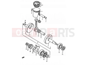 SUZUKI TS50ERK D (1983) 4 - PISTON-CRANKSHAFT