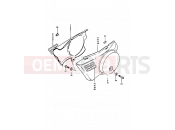 SUZUKI TS50ERKD D (1983) 49 - FRAME COVER (MODEL D)