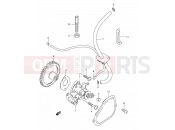 SUZUKI TS50XK E (1984) 8 - OIL PUMP